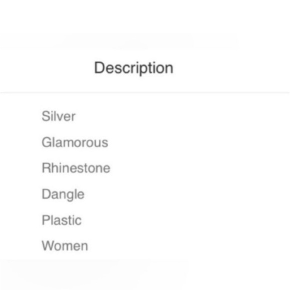 RHINESTONE BOW TASSEL DROP EARRINGS - Picture 8 of 9